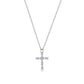 Eden Baguette Cross Necklace