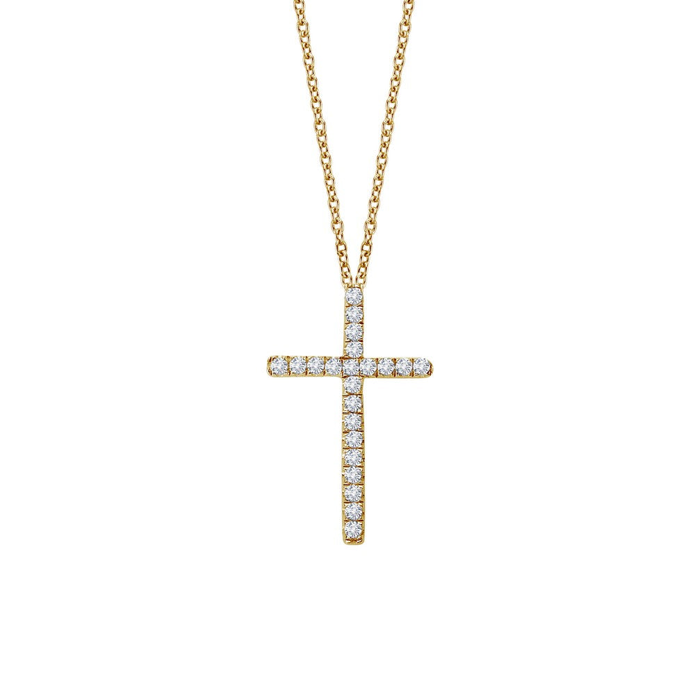 Cross Necklace | 0.22 CTW