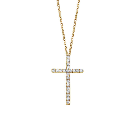 Cross Necklace | 0.22 CTW