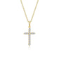 0.36 CTW Cross Pendant Necklac