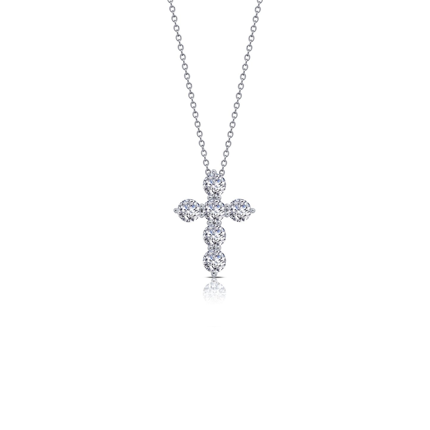 1.02 CTW Cross Pendant Necklac