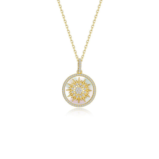 Ethereal Light Pendant Necklac
