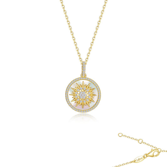 Ethereal Light Pendant Necklac