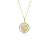 Ethereal Light Pendant Necklac