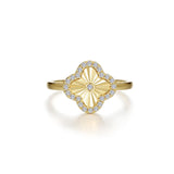 Golden Clover Ring