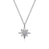 Gabriel & Co. Diamond Star Necklace