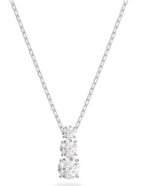 Swarovski Trilogy Pendant with Clear Stones