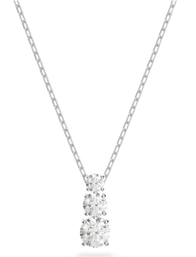 Swarovski Trilogy Pendant with Clear Stones