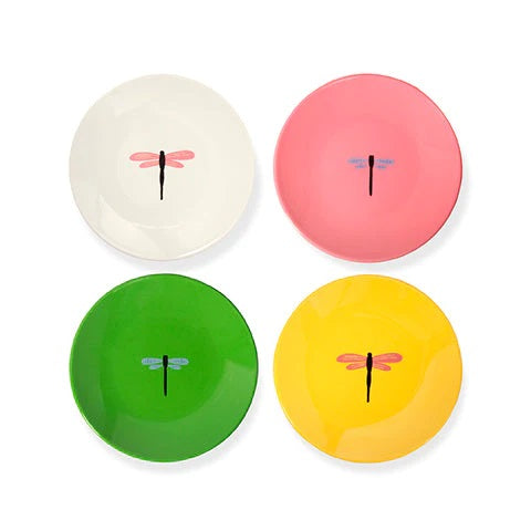 Dragonfly Plate Set