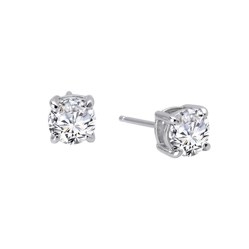 Simulated Diamond Stud Earrings