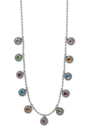 Brighton Twinkle Drops Multi Color Necklace