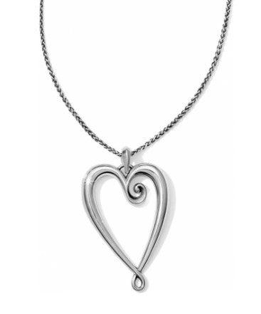 Brighton Whimiscal Heart Convertible Necklace