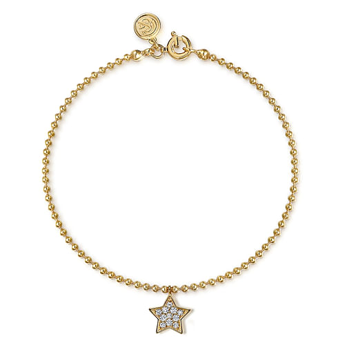 Sapphire Star Charm Bracelet