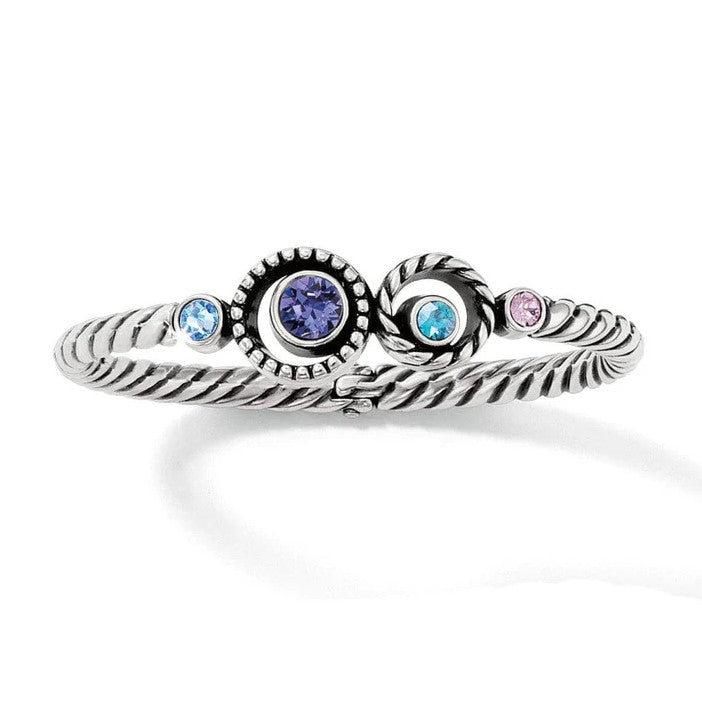 Brighton Halo Hinged Bangle