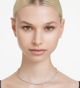 Swarovski Mesmera All Around Necklace - Rhodium Plated