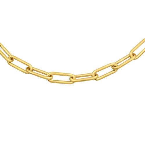 LOLA 18" Oval Gold Chain