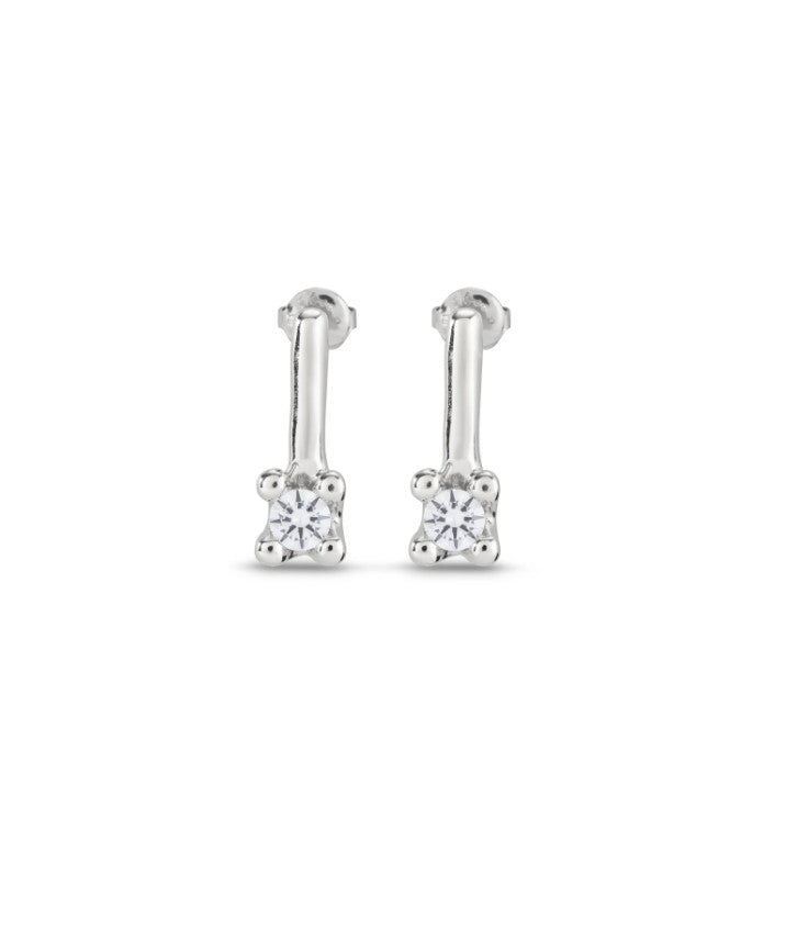 UNOde50 Earring with Clear Stone