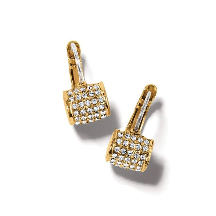 Brighton Meridian Gold Leverback Earrings