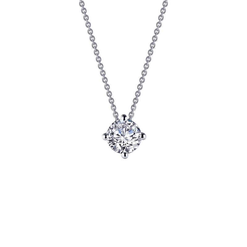 Simulated Solitaire Necklace