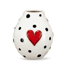 Black Dots Vase