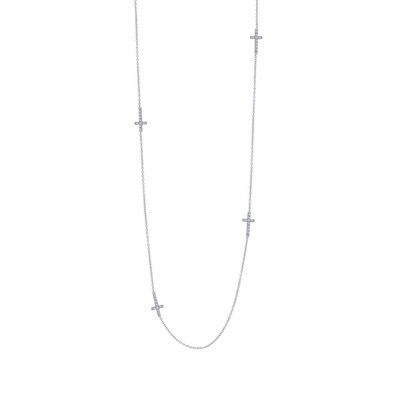 Cross Station Necklace