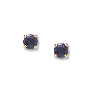 14K Sapphire Earrings