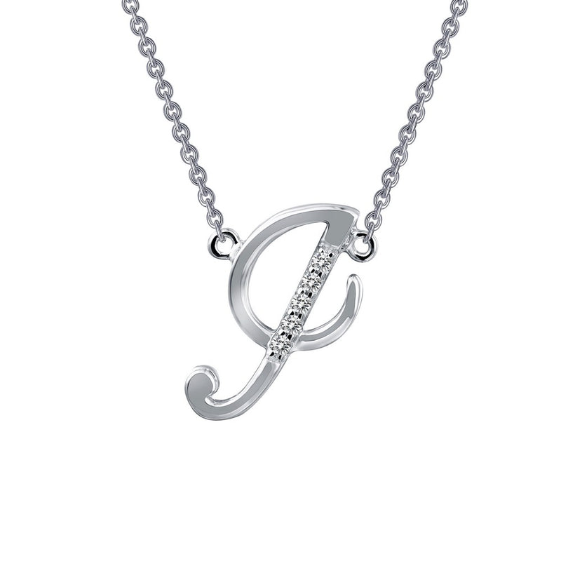 I Initial Necklace