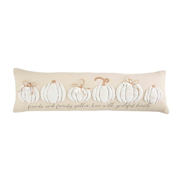 Long Pumpkin Tufting Pillow