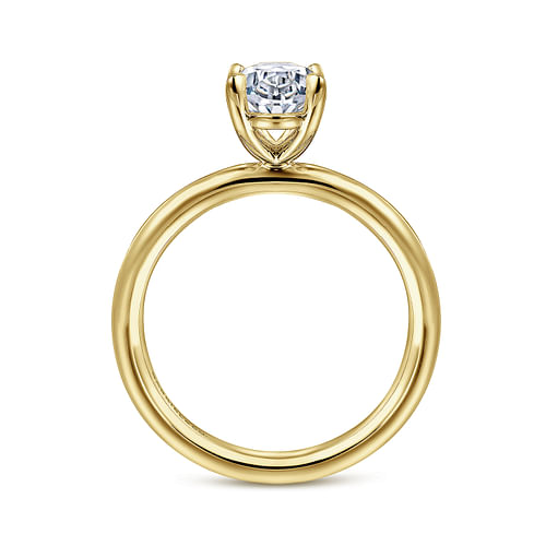 Oval Solitaire Engagement Ring