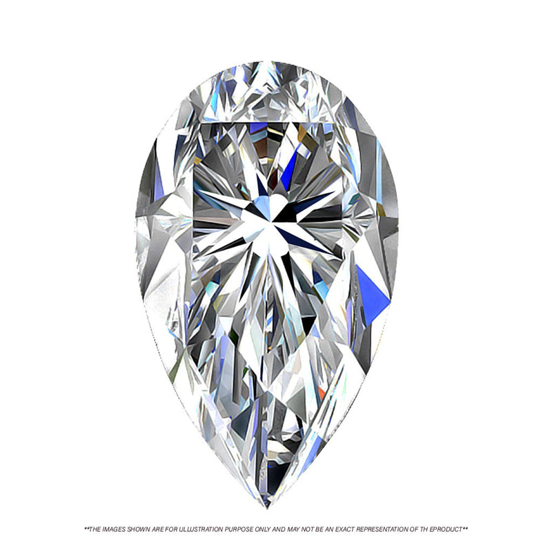 1.02CT PEAR SHAPE LAB GROWN DI