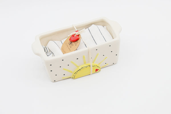 Sun & Dots Mini Loaf Pan Set