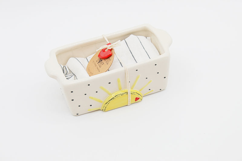 Sun & Dots Mini Loaf Pan Set