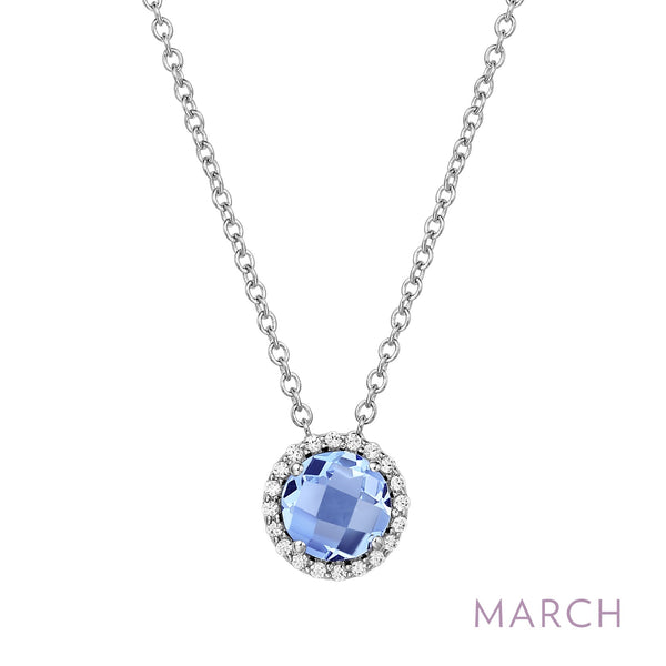 Lafonn March Birthstone Necklace