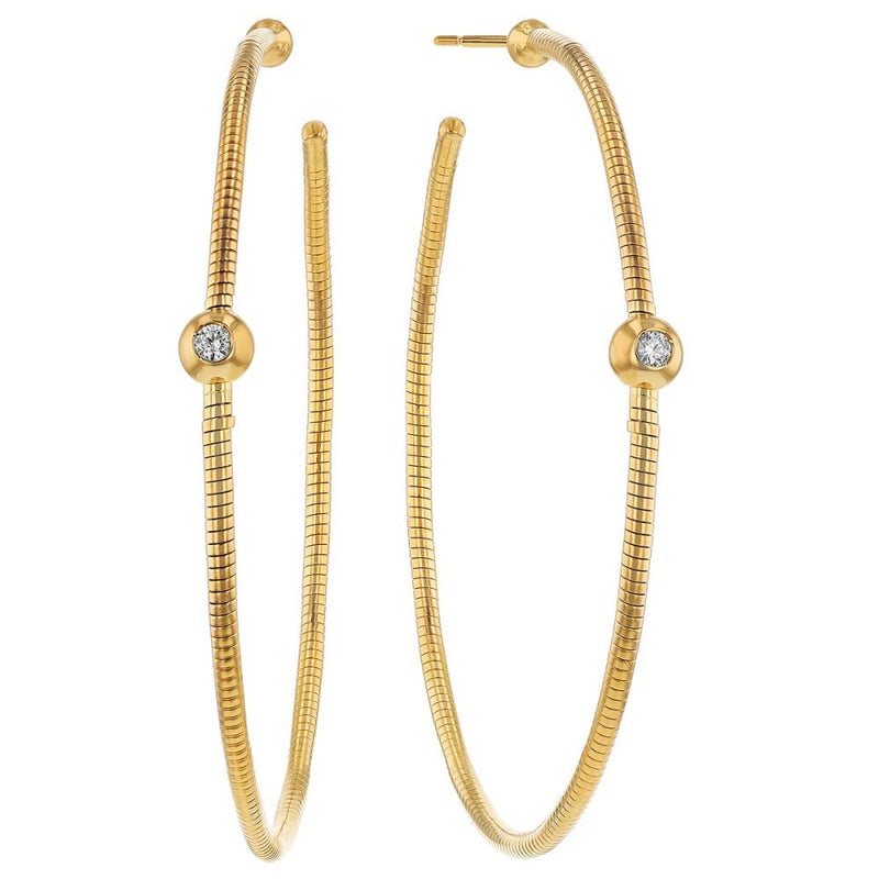 Dna Spring Medium Hoops