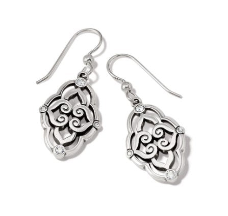 Brighton Intrigue Soiree Silver French Wire Earrings